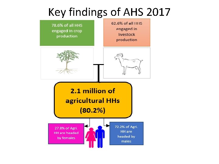 Key findings of AHS 2017 