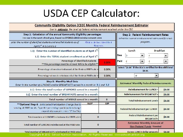 Cep Program Community Eligibility Provision CEP What do I need