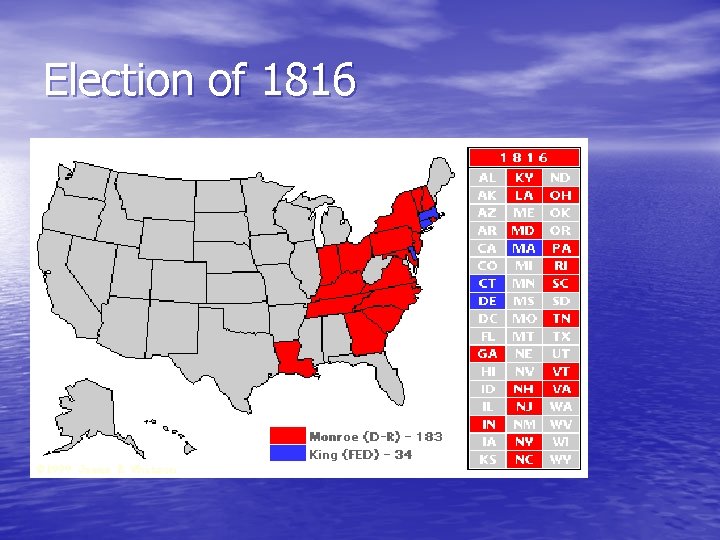 Election of 1816 