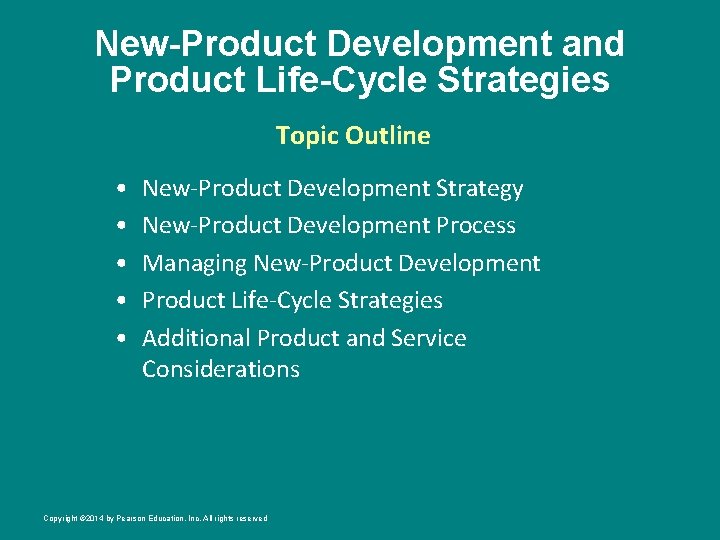 New-Product Development and Product Life-Cycle Strategies Topic Outline • • • New-Product Development Strategy