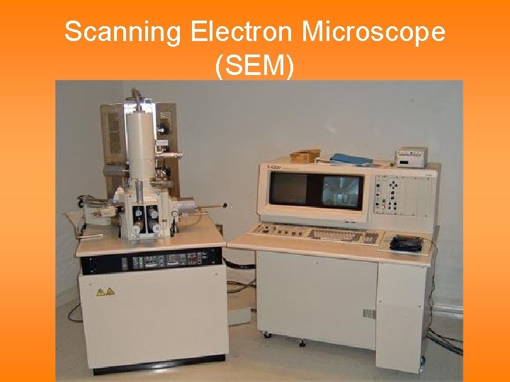 Scanning Electron Microscope (SEM) 