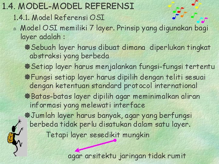 1. 4. MODEL-MODEL REFERENSI 1. 4. 1. Model Referensi OSI d Model OSI memiliki