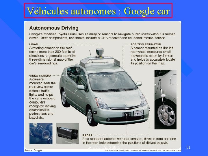Véhicules autonomes : Google car JP Haton ALS 2015 51 