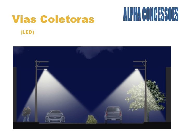 Vias Coletoras (LED) 