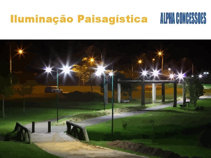 Iluminação Paisagística 