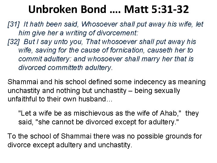 I say unto you meaning