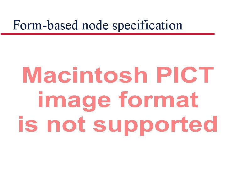 Form-based node specification ©Ian Sommerville 2000 Software Engineering, 6 th edition. Chapter 5 Slide
