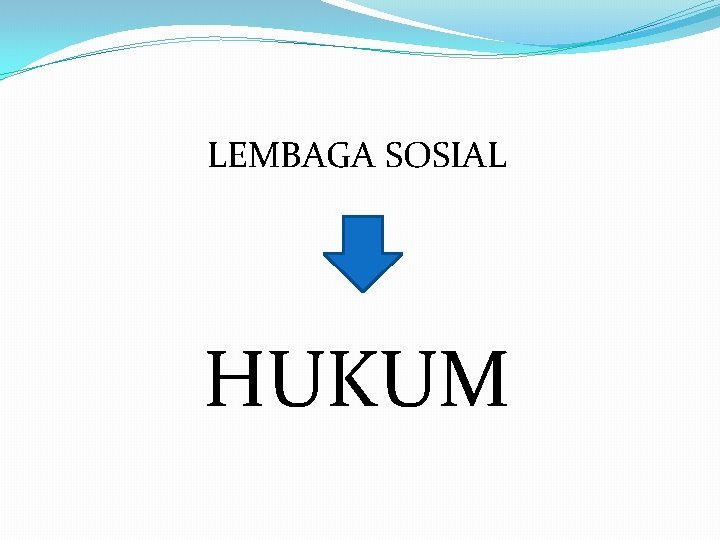 LEMBAGA SOSIAL HUKUM 