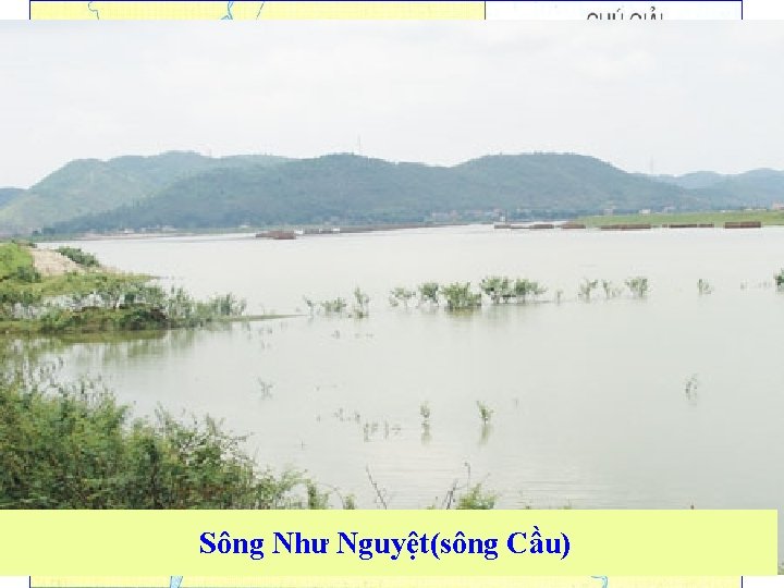 Sông Như Nguyệt(sông Cầu) 
