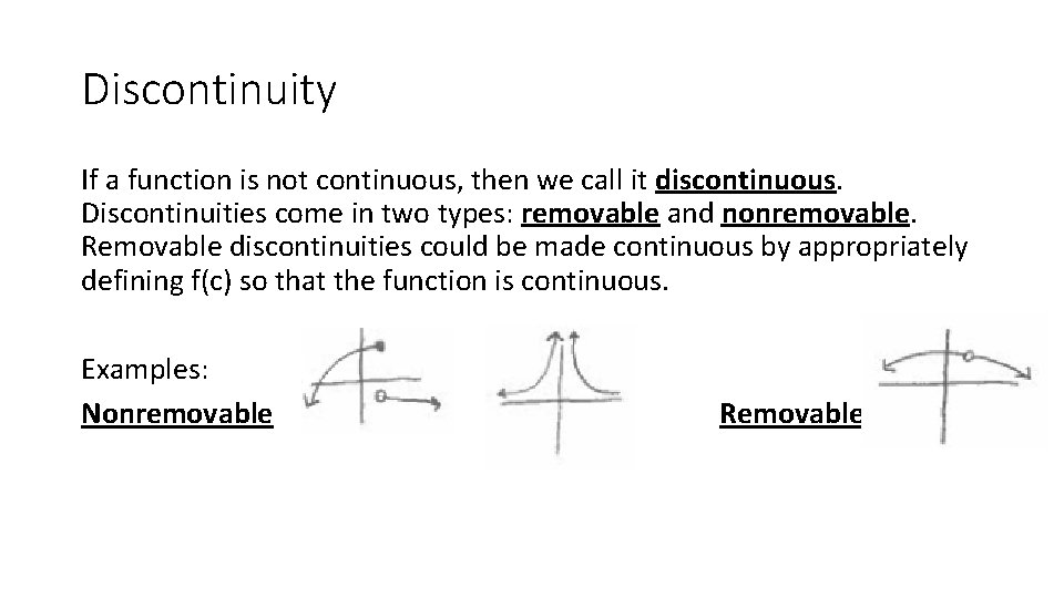1 10 1 13 Calculus Continuity and OneSided