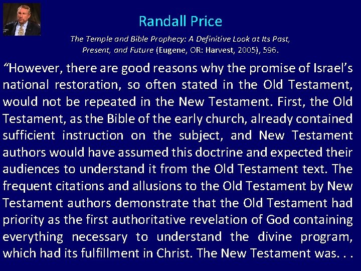 Randall Price The Temple and Bible Prophecy: A Definitive Look at Its Past, Present,