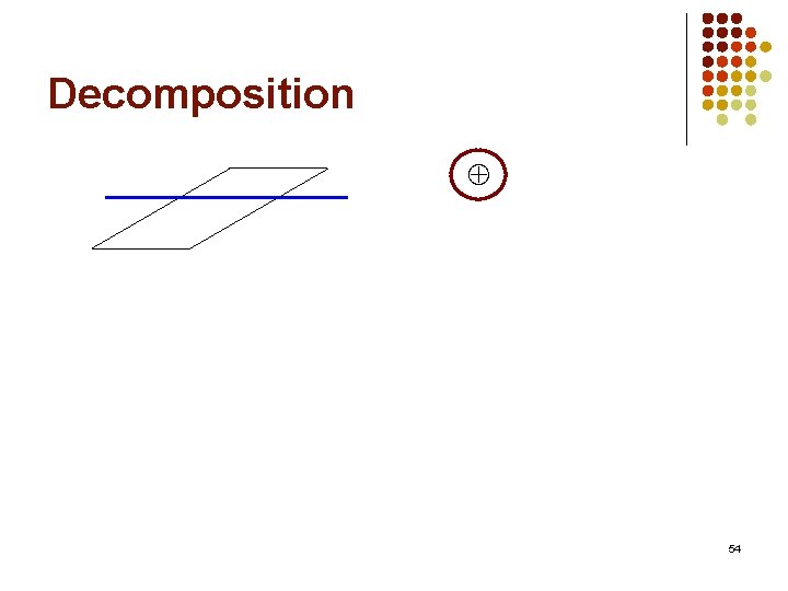 Decomposition 54 