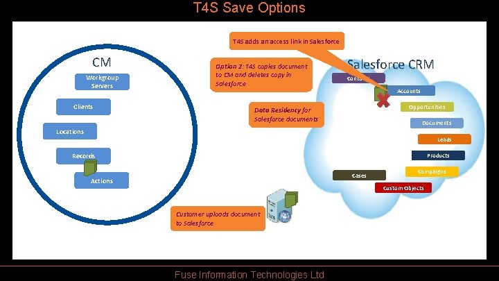 T 4 S Save Options T 4 S adds an access link in Salesforce