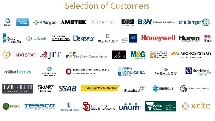 Selection of Customers 