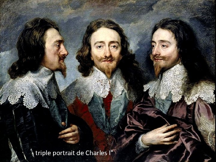 triple portrait de Charles I° 