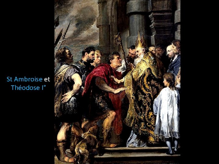 St Ambroise et Théodose I° 