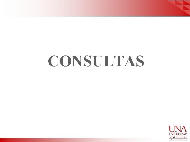 CONSULTAS 