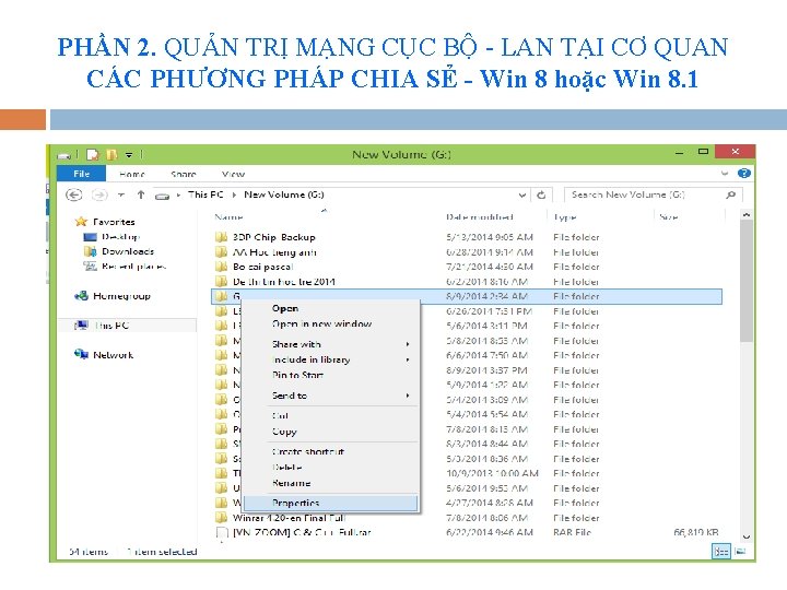 PHẦN 2. QUẢN TRỊ MẠNG CỤC BỘ - LAN TẠI CƠ QUAN CÁC PHƯƠNG