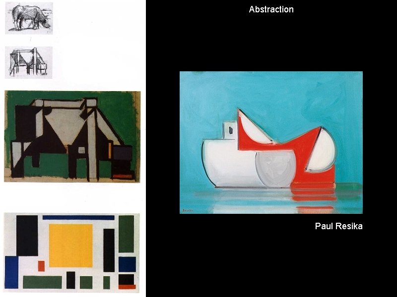 Abstraction Paul Resika 