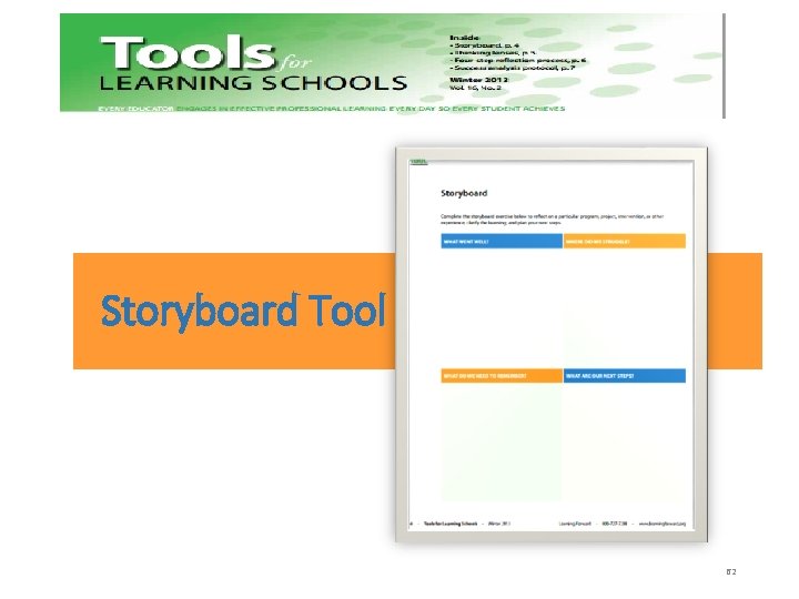 Storyboard Tool 62 