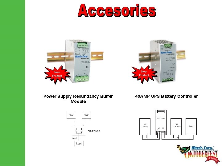 New Product Power Supply Redundancy Buffer Module New Product 40 AMP UPS Battery Controller