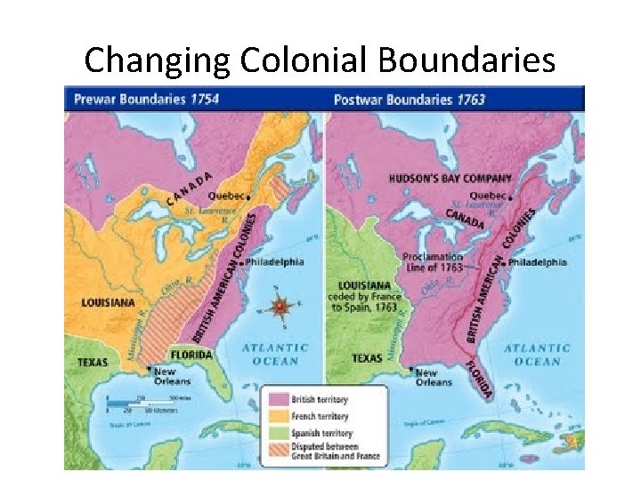 Changing Colonial Boundaries 