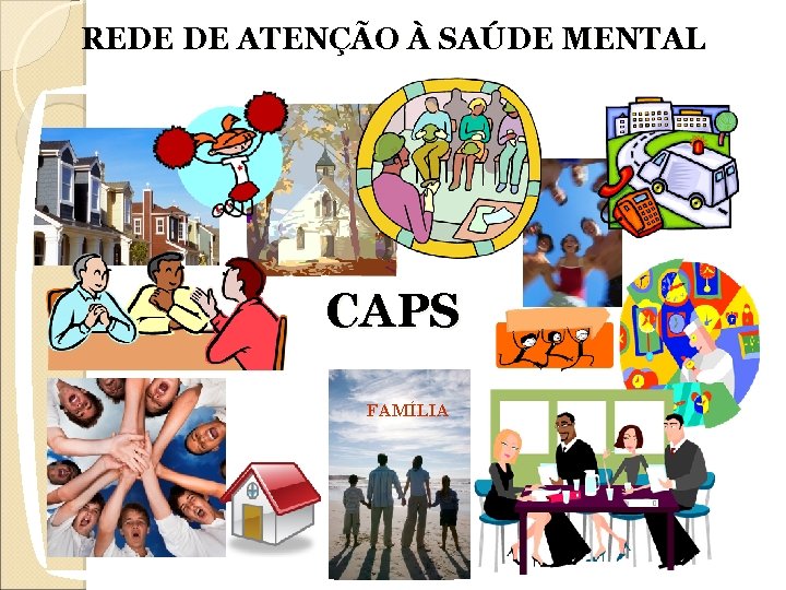 REDE DE ATENÇÃO À SAÚDE MENTAL CAPS FAMÍLIA REDE DE ATENÇÃO À SAÚDE MENTAL CAPS FAMÍLIA