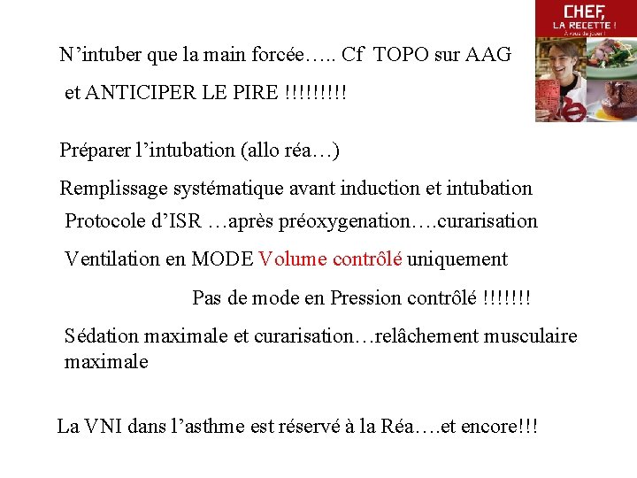 N’intuber que la main forcée…. . Cf TOPO sur AAG et ANTICIPER LE PIRE