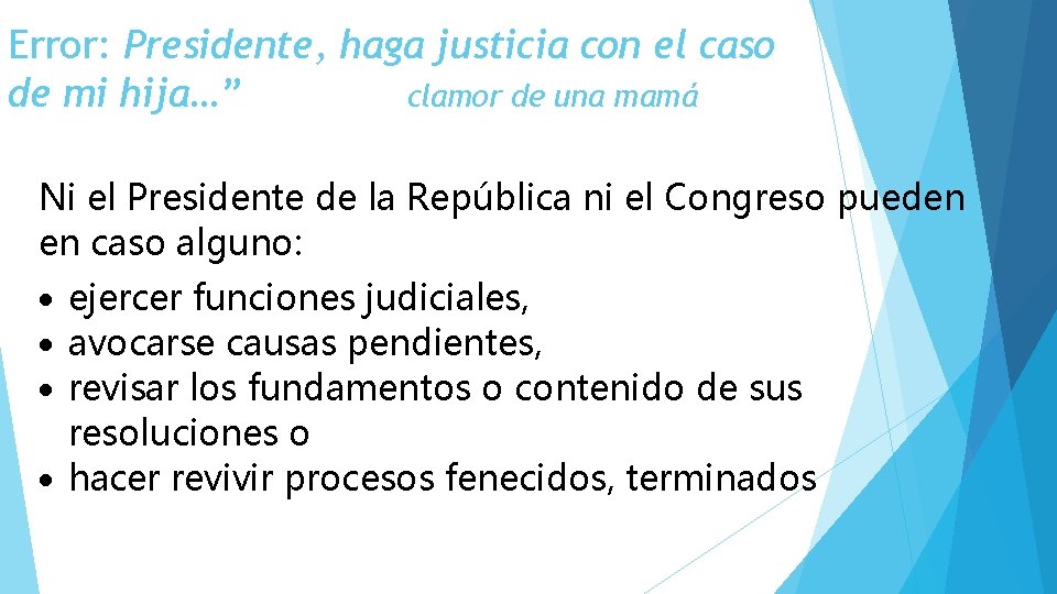 Error: Presidente, haga justicia con el caso de mi hija…” clamor de una mamá