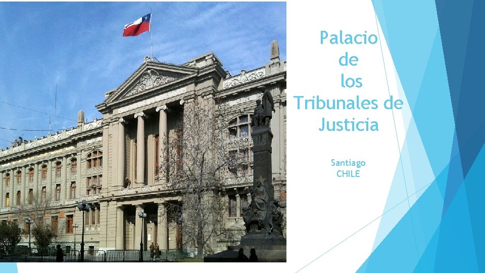 Palacio de los Tribunales de Justicia Santiago CHILE 