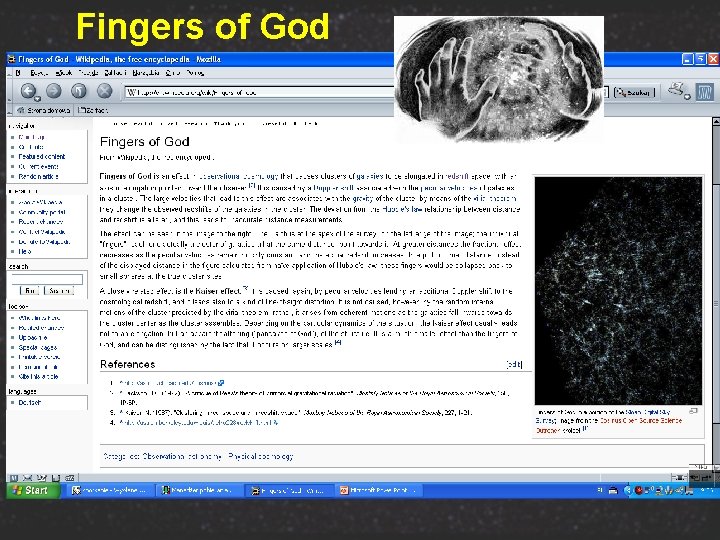Fingers of God 