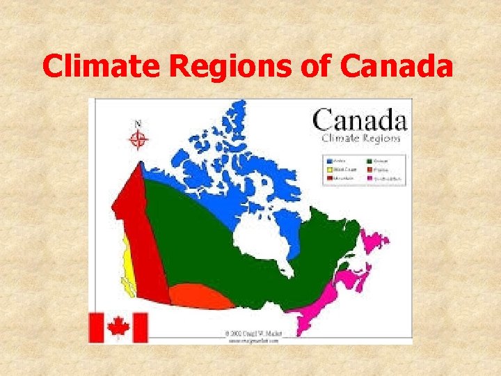 Climate Regions of Canada 
