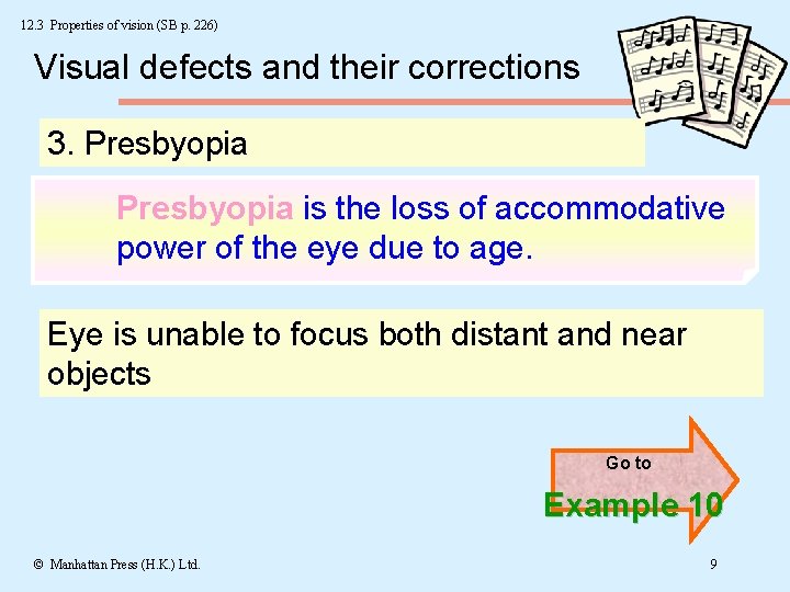 12. 3 Properties of vision (SB p. 226) Visual defects and their corrections 3. 12. 3 Properties of vision (SB p. 226) Visual defects and their corrections 3.
