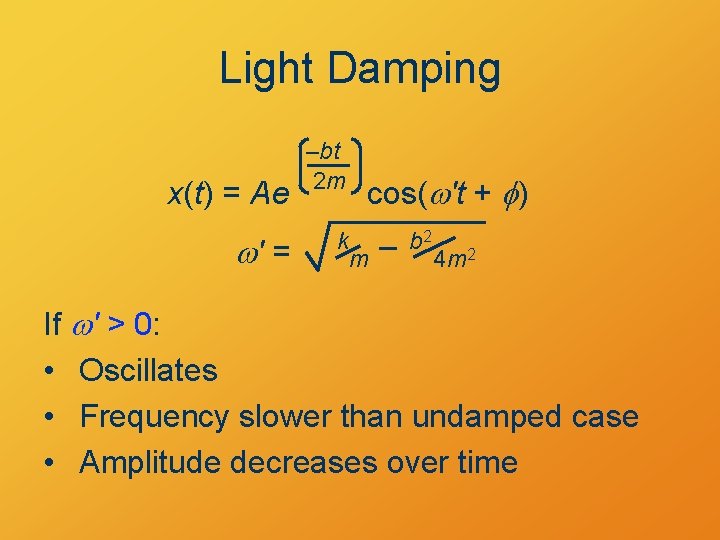 Damped And Forced Oscillations Introducing Nonconservative Forces 13