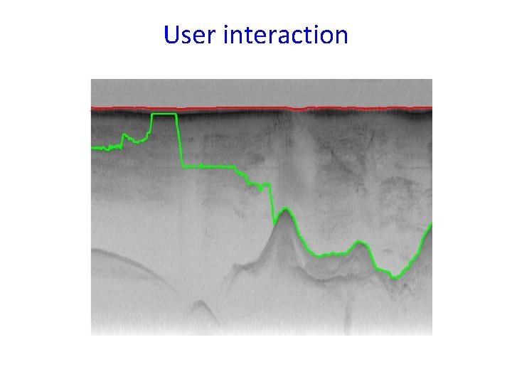 User interaction 