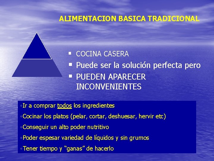 ALIMENTACION BASICA TRADICIONAL § COCINA CASERA § Puede ser la solución perfecta pero § ALIMENTACION BASICA TRADICIONAL § COCINA CASERA § Puede ser la solución perfecta pero §