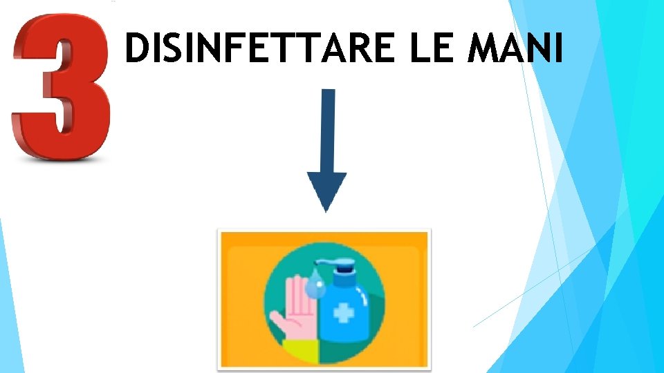 DISINFETTARE LE MANI 