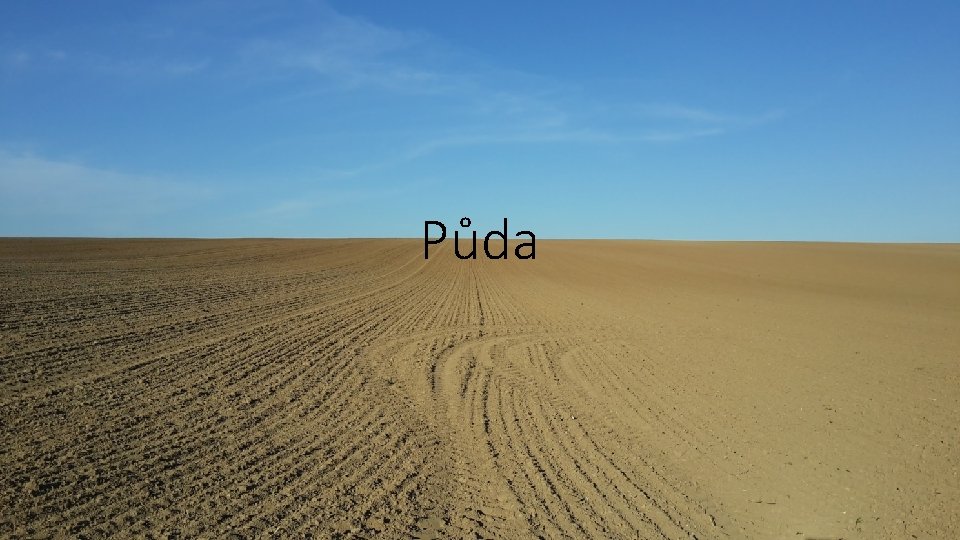 Půda 