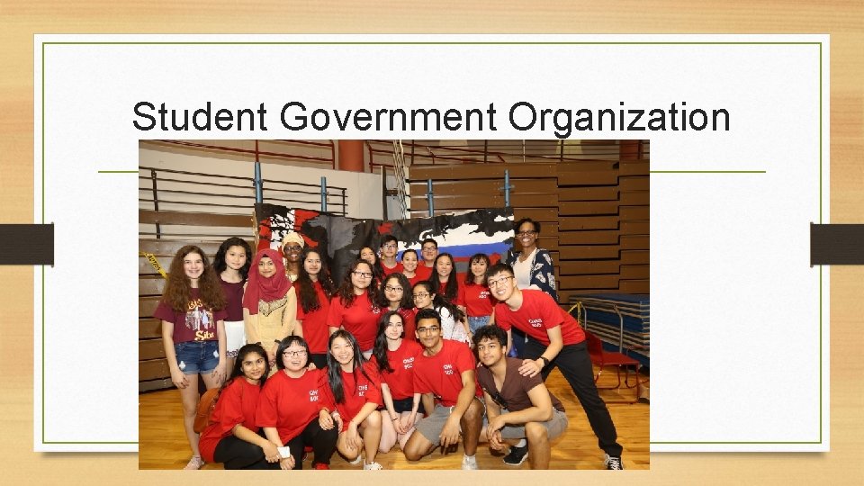 Student Government Organization 