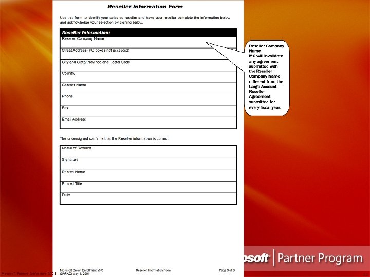 Microsoft Partner Conference 2004 22 