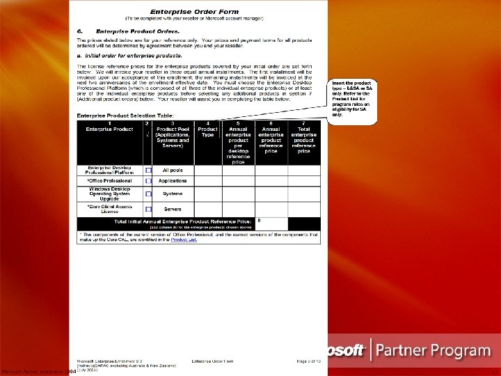 Microsoft Partner Conference 2004 37 