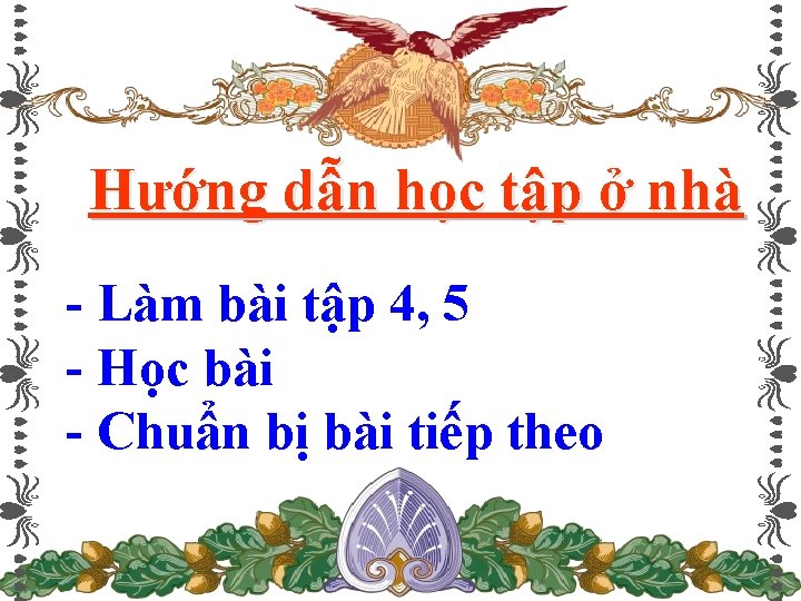 Hướng dẫn học tập ở nhà - Làm bài tập 4, 5 - Học