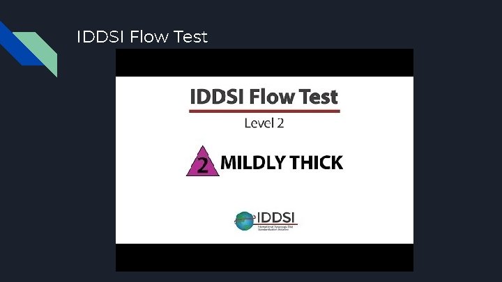 IDDSI Flow Test 