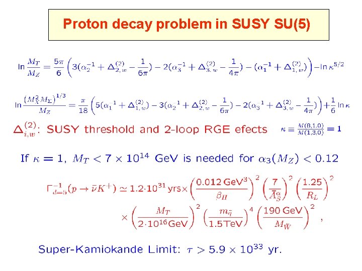 Proton decay problem in SUSY SU(5) 