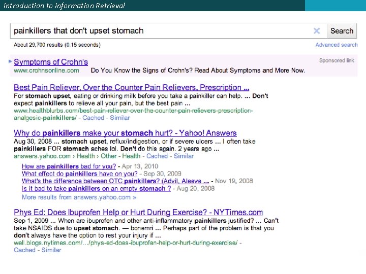 Introduction to Information Retrieval 