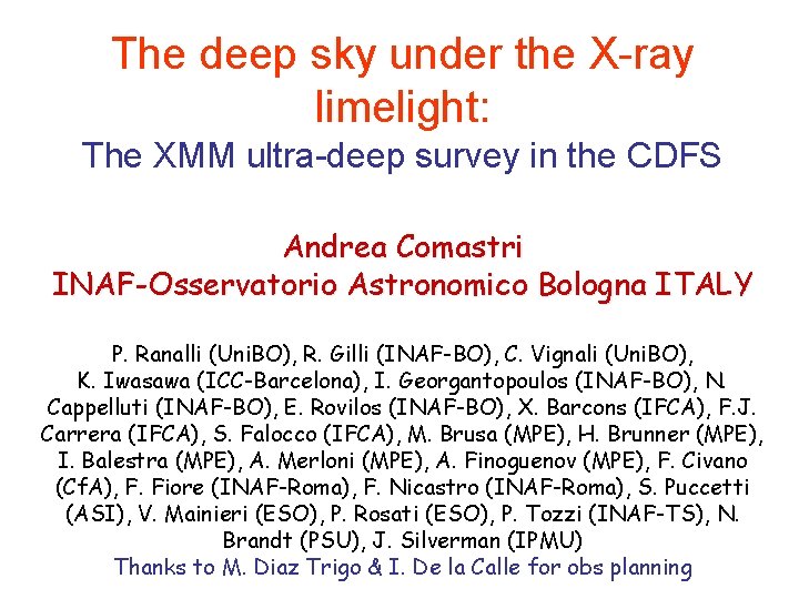 The deep sky under the X-ray limelight: The XMM ultra-deep survey in the CDFS