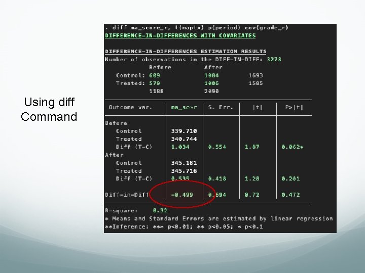 Using diff Command Using diff Command
