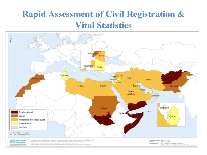 Rapid Assessment of Civil Registration & Vital Statistics 