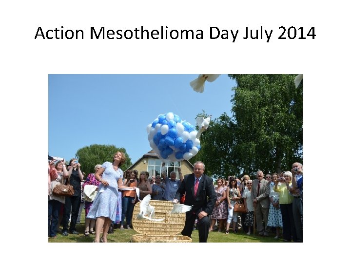 Action Mesothelioma Day July 2014 