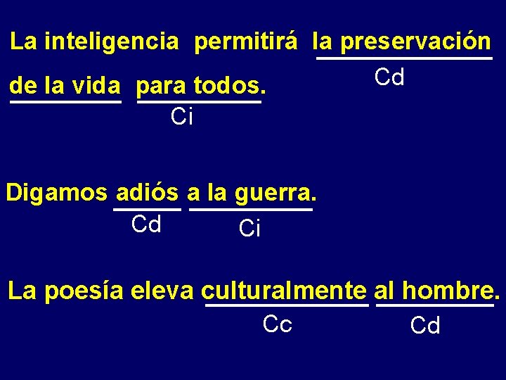 La inteligencia permitirá la preservación Cd de la vida para todos. Ci Digamos adiós